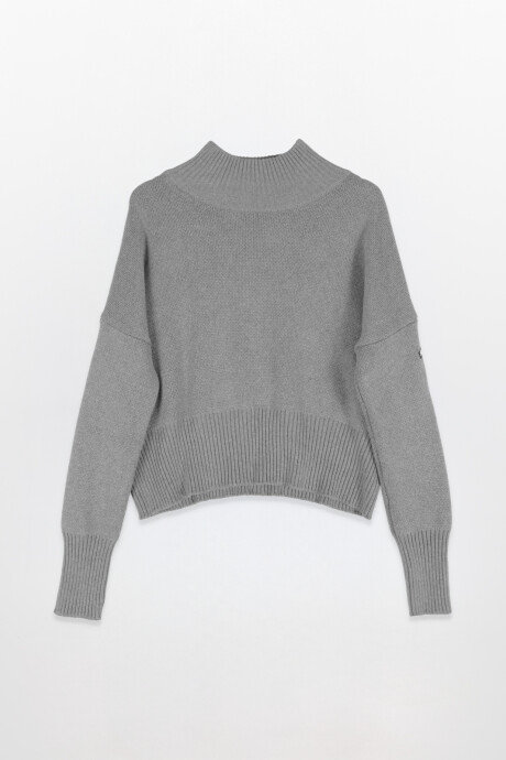 Polera Carey Gris Melange
