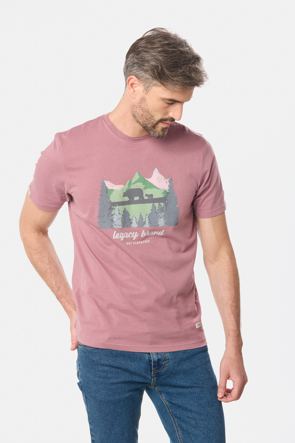 REMERA ESTAMPADA Rosado