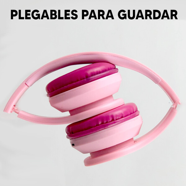 Auriculares Inalámbricos Manos Libre Bluetooth Con Radio ROSA