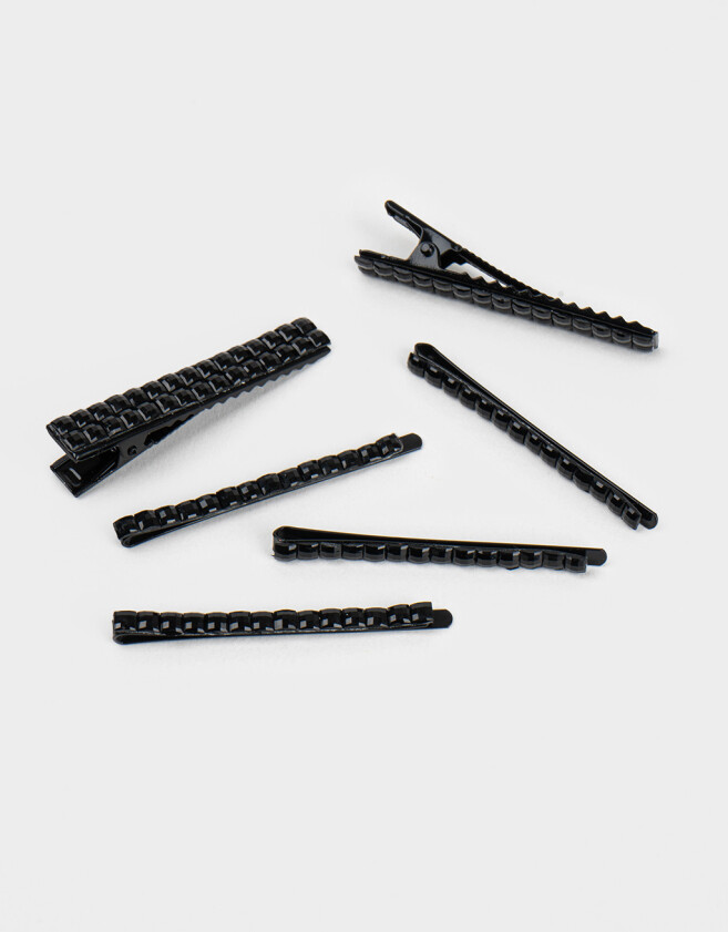 Horquillas Set Classic Set De Horquillas - Negro