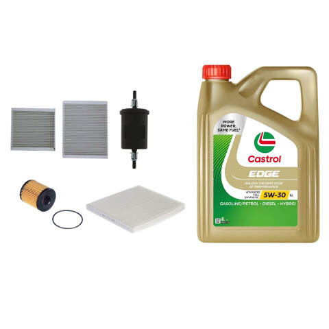 KIT DE FILTROS Y ACEITE 5W30 CASTROL Kit De Filtros Y Aceite 5w30 Castrol
