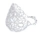 Pulsera en oro blanco 18k y brillantes Pulsera en oro blanco 18k y brillantes