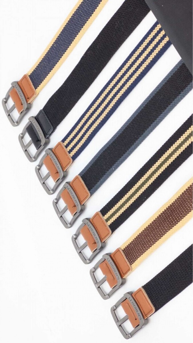 Cinto Trigal - 110 Cms. Rayas Azules 