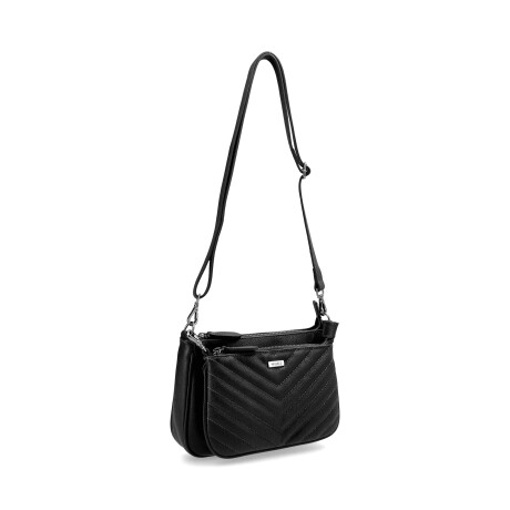 CARTERAS VENET - CUERO NAPOLES NEGRO