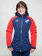 CAMPERA CRAFTED Nacional Junior Azul Marino, Rojo, Blanco