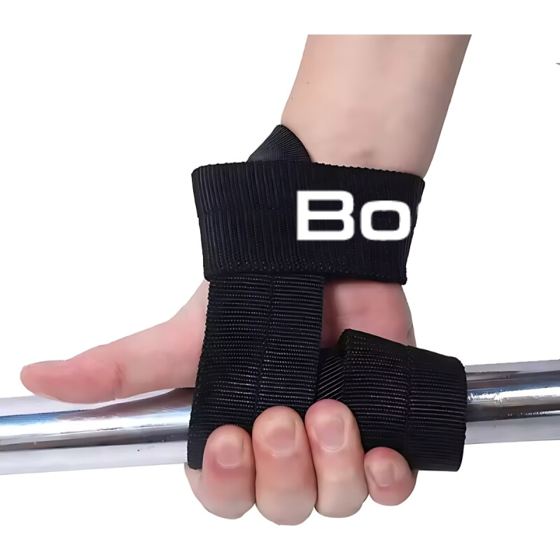 Set X2 Straps Correas Levantamiento Pesas Gym Negro Negro