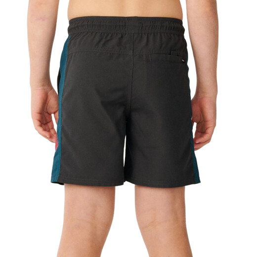 Short Rip Curl de niño Surf Shack Panel - Negro Short Rip Curl de niño Surf Shack Panel - Negro