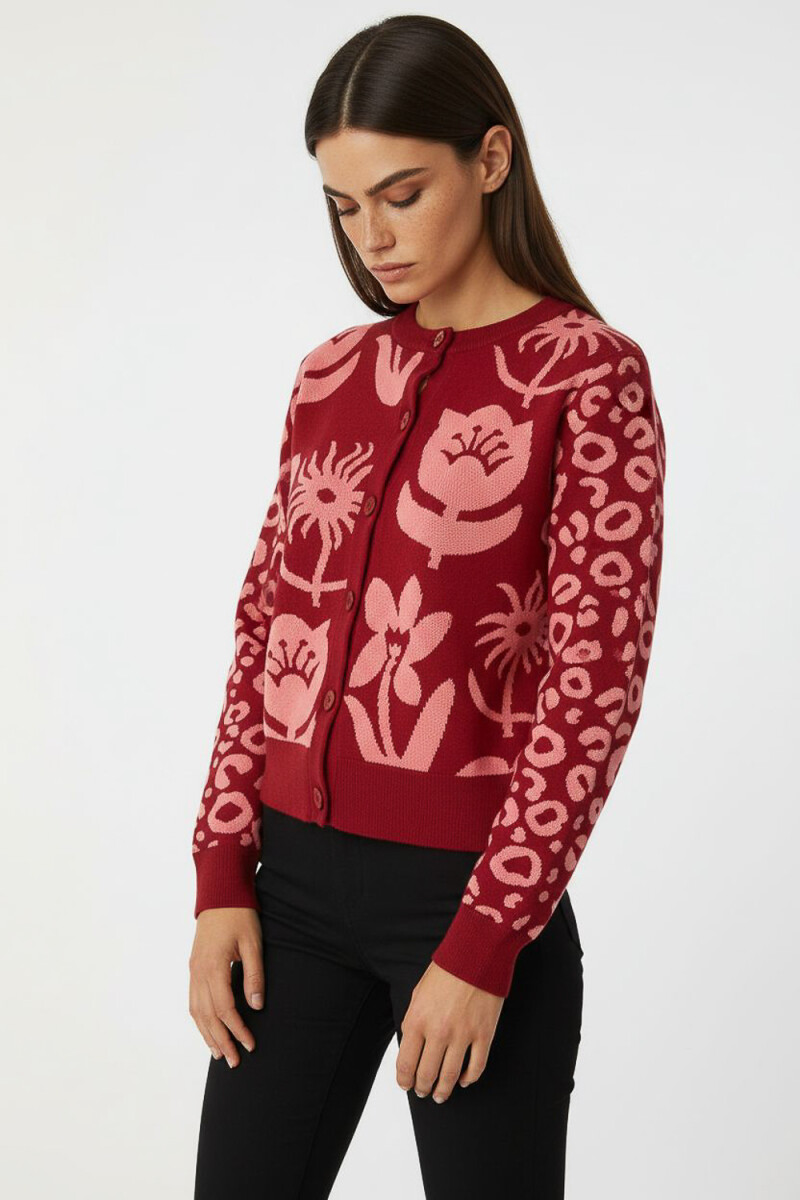Cardigan Isoalia - Estampado 2 
