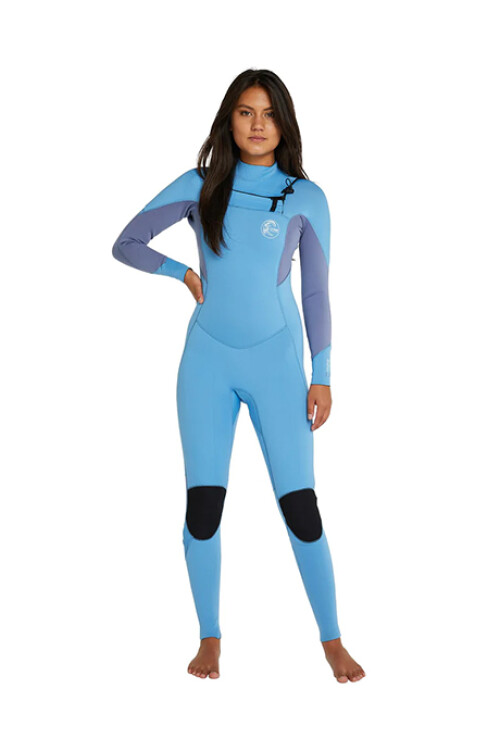 Wetsuit Bahia 3/2mm - Chest Zip Niebla