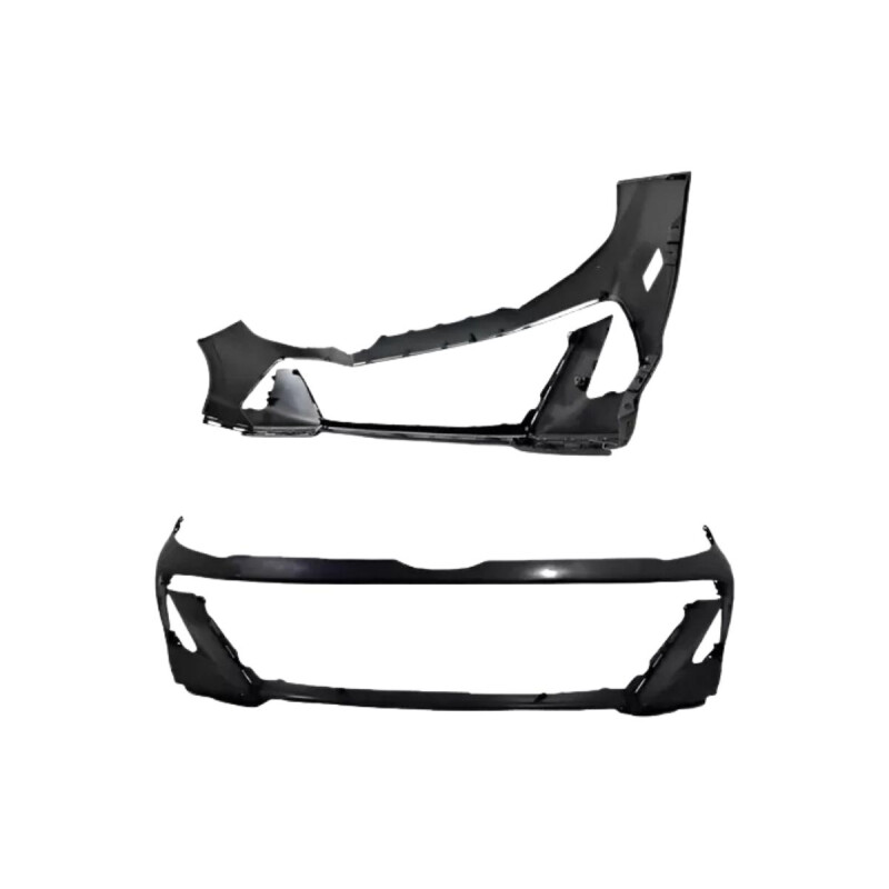 PARAGOLPE DELANTERO NEGRO LISO Paragolpe Delantero Negro Liso