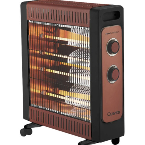 Estufa Eléctrica Cuarzo 2200W Heat Master Quanta Estufa Eléctrica Cuarzo 2200W Heat Master Quanta
