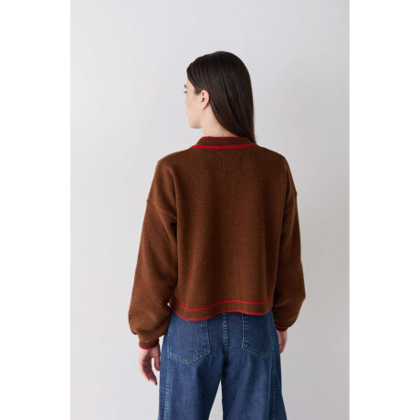 Preventa Cardigan Terro Winter Chocolate