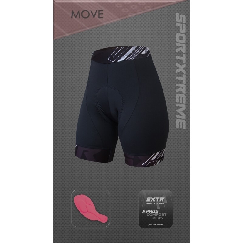 Calza Corta S/t Sxtr Femenina Move Talle G/l