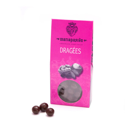 DRAGEES caja 150 gr. Avellanas bañadas en 8 capas de Chocolate Leche 37% DRAGEES caja 150 gr. Avellanas bañadas en 8 capas de Chocolate Leche 37%