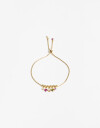 Pulseras Flexibles Color Pulsera Cubic Color - Dorado
