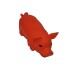 Juguete p/Perros Chancho Naranja Grande Juguete p/Perros Chancho Naranja Grande