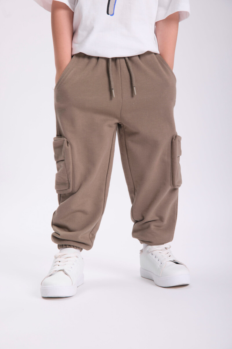 Pantalón deportivo cargo Verde