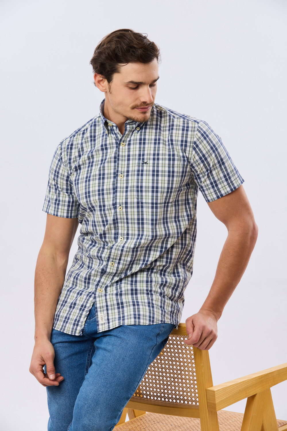 CAMISA CUADROS Verde