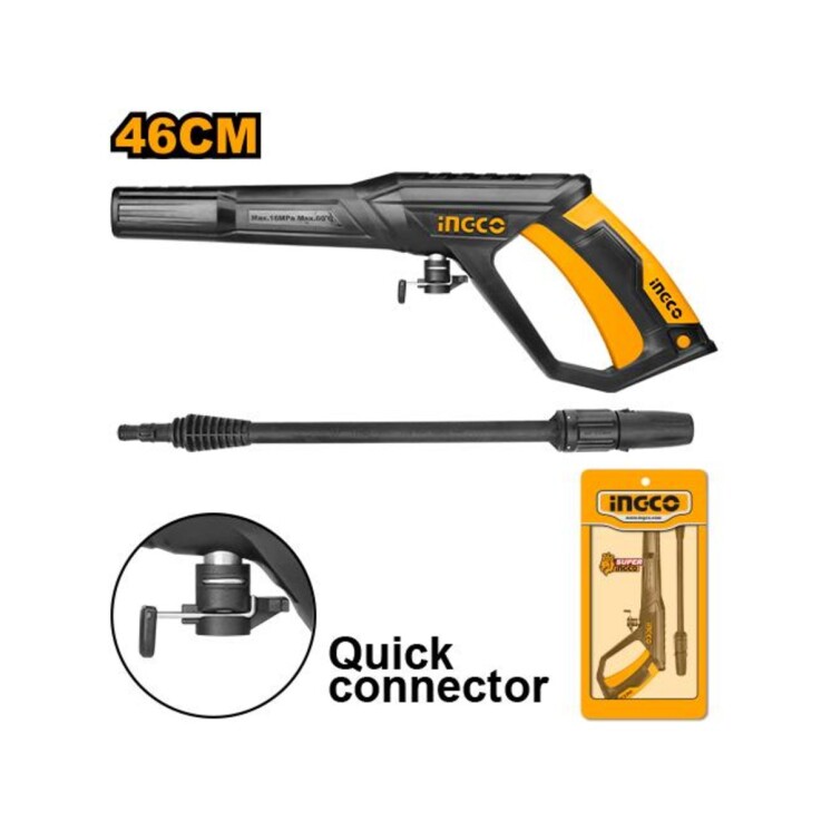 Hidrolavadora INGCO HPWR16008 1600 W 140 Bar con Autostop Hidrolavadora INGCO HPWR16008 1600 W 140 Bar con Autostop