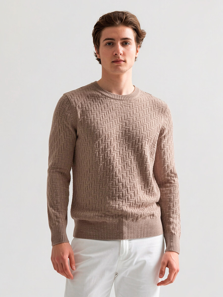 SWEATER PALSO OUTLET - MarrÓn 