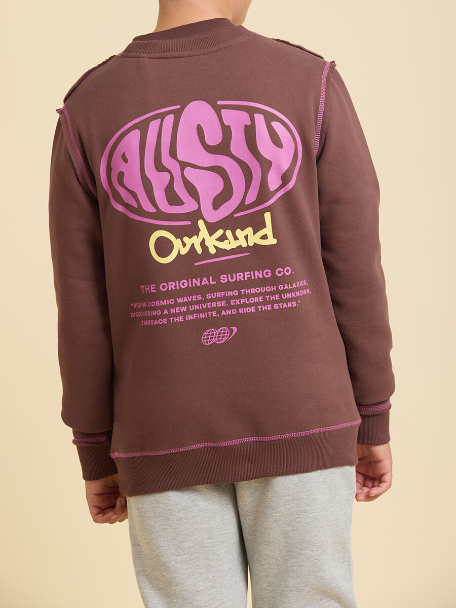 SWEATER CARMO TEEN RUSTY - MarrÓn 