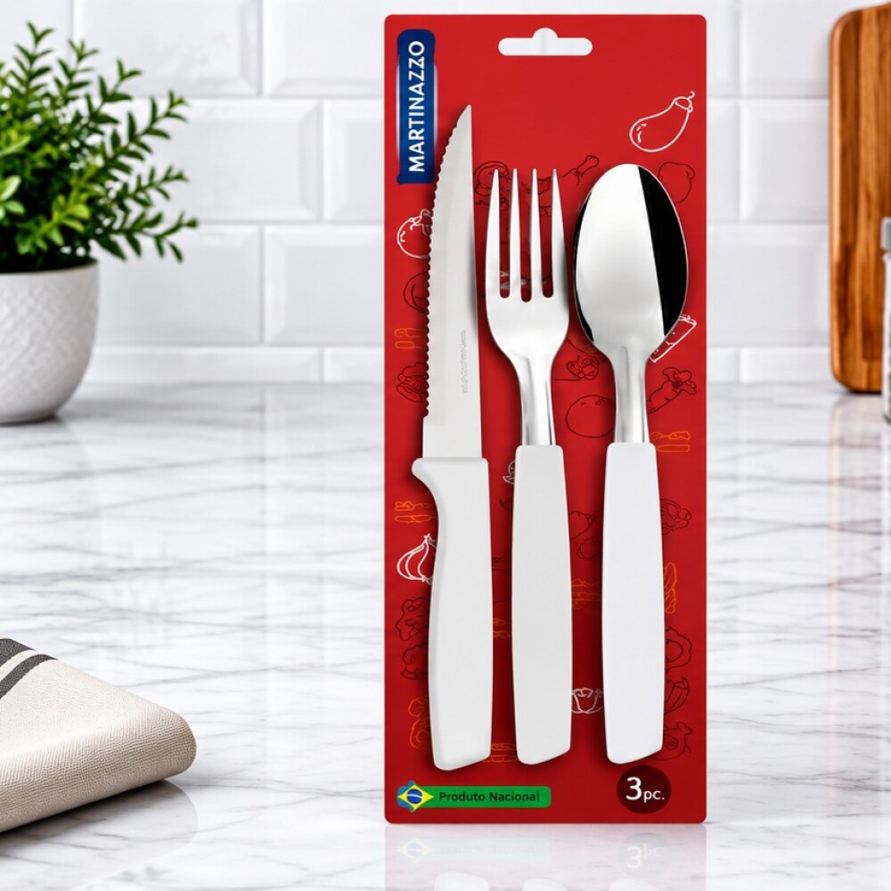 Piemonte Set 3 Mixto Blanco 20325-6 Piemonte Set 3 Mixto Blanco 20325-6