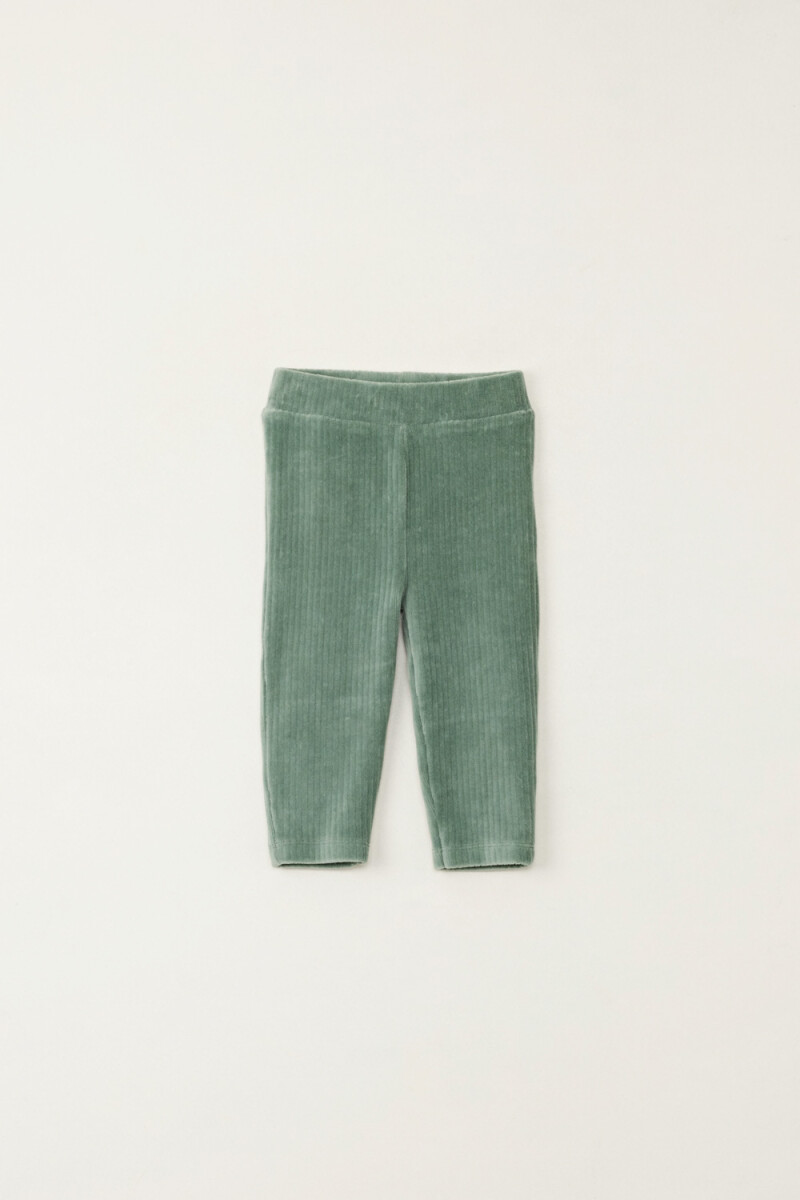 Calza de pana - Verde 