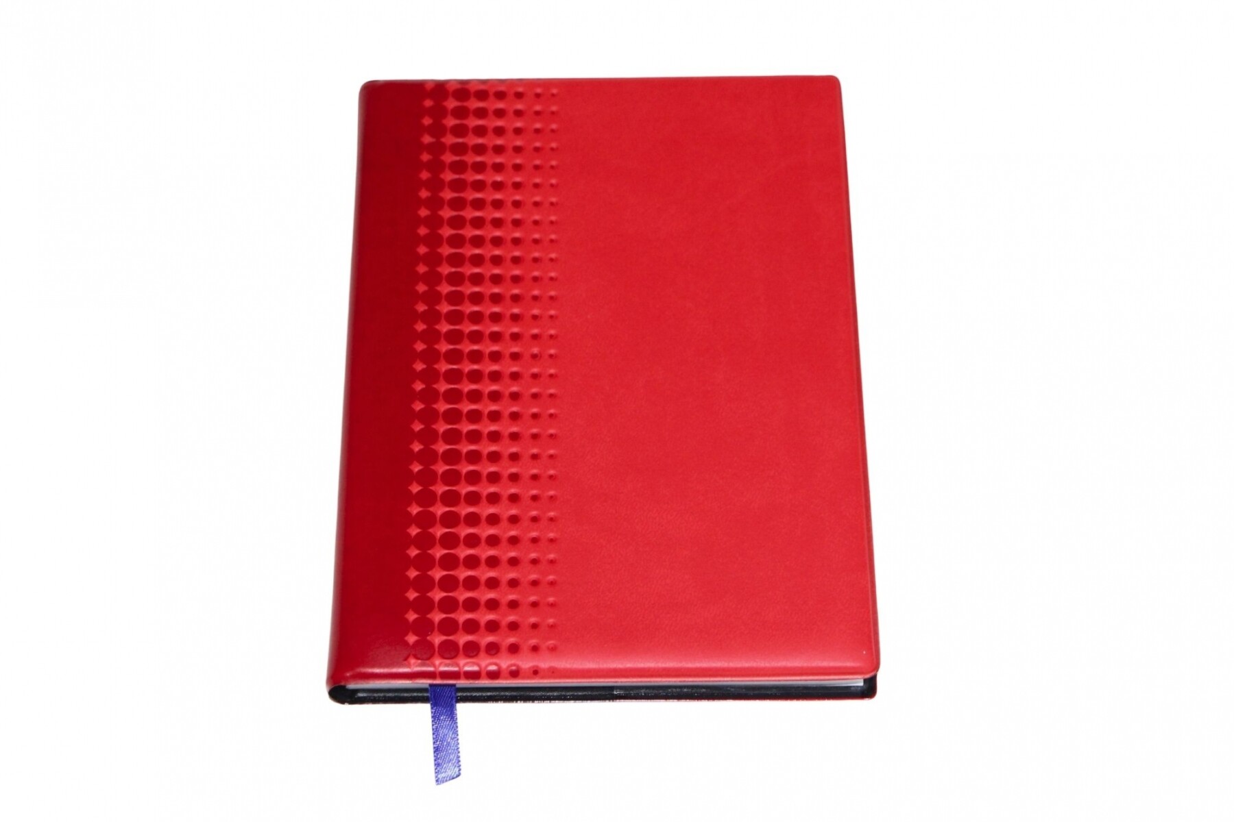 AGENDA ABEZETA 216 CLASSIC MEDIUM TAPA CON DISEÑO VIRANDO - COLOR ROJO 
