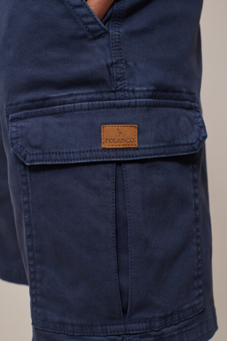 BERMUDA CARGO ENEASS26 POLANCO Azul Piedra
