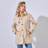 Gabardina Botones BEIGE