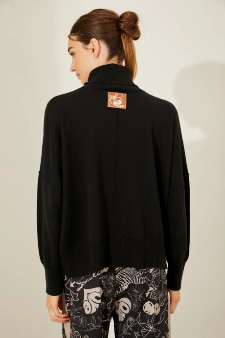 POLERA MALENA NEGRO