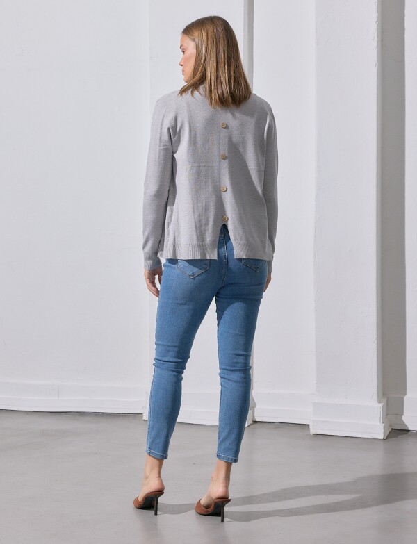 Cardigan Abierto GRIS
