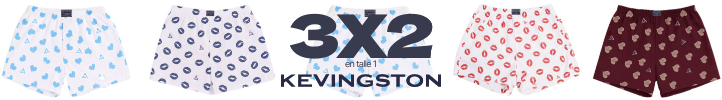 3 x 2 Bóxers talle 1