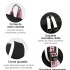 Mochila Impermeable Kawaii Estilo Coreano Notebook Usb Variante Color Negro