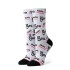 Medias Stance Erase You Blanco