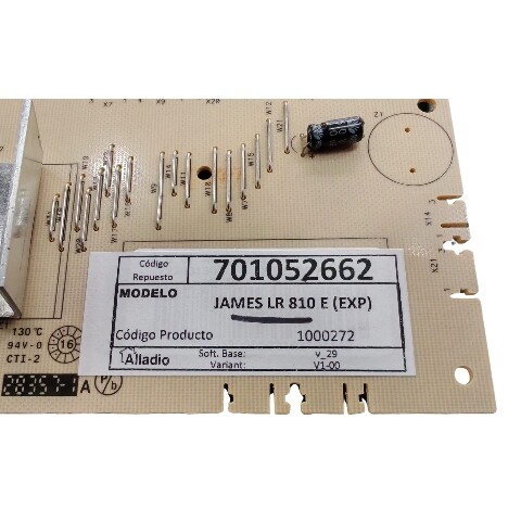 Placa para lavarropas James LR810 E Placa para lavarropas James LR810 E