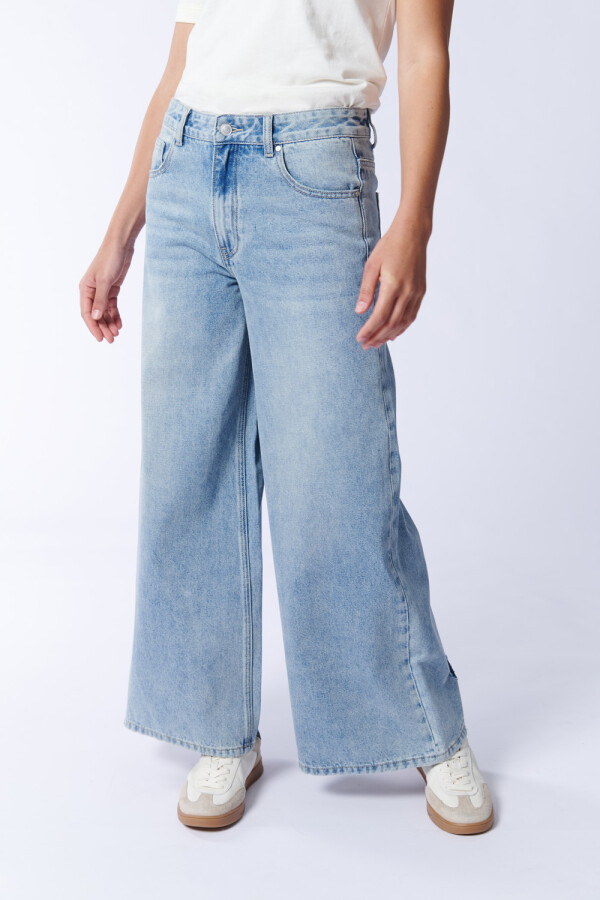 Pantalón De Jean Extra Azul Claro