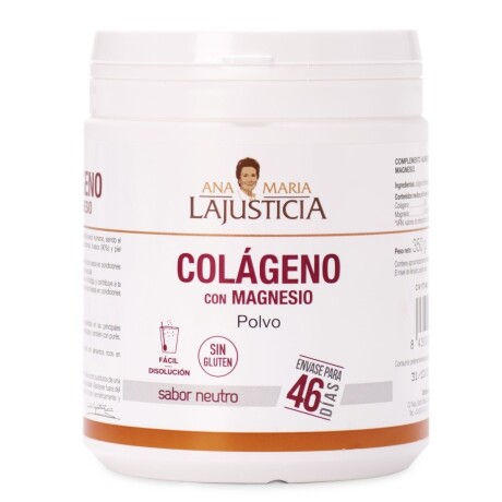 Ana María Lajusticia Colágeno con Magnesio + Vitamina C 350gr Ana María Lajusticia Colágeno con Magnesio + Vitamina C 350gr