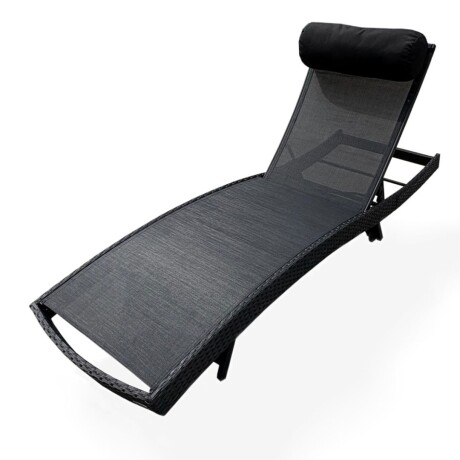 Reposera Milano Negro