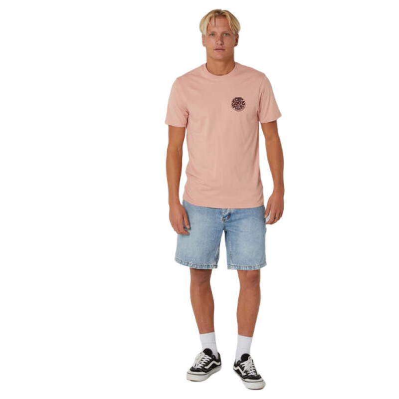 Remera Rip Curl Wetsuit Icon- Rosa Remera Rip Curl Wetsuit Icon- Rosa