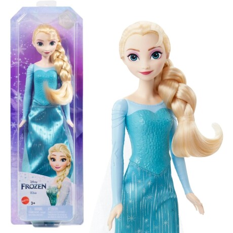 Muñeca Frozen Reina Elsa 30 cm VESTIDO-CELESTE