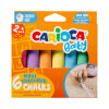 Tizas Maxi de Colores Carioca Baby x6 Tizas Maxi de Colores Carioca Baby x6