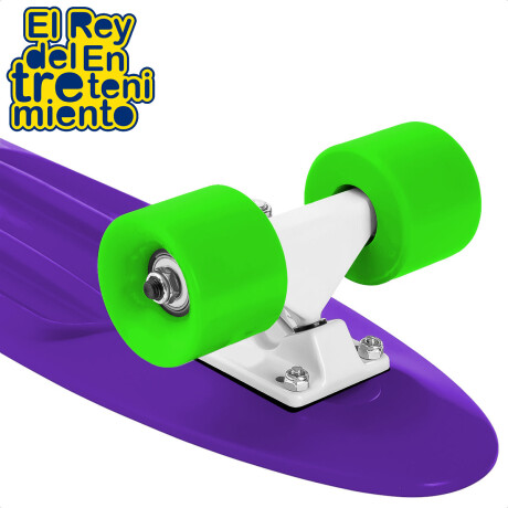 Skate Longboard Penny 57cm Patineta Aluminio Violeta