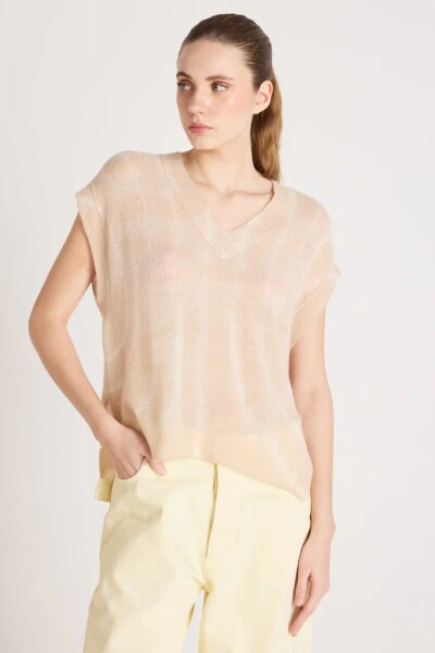 SWEATER V SAMANTHA Beige