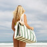Bolso de playa impermeable The Vacay Olive
