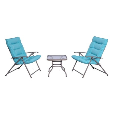 JUEGO DE JARDIN 2 SILLONES + MESA - SAN PABLO JUEGO DE JARDIN 2 SILLONES + MESA - SAN PABLO