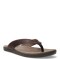 Sandalias de Hombre Freeway Ojota Casual Marrón Chocolate (Cuero Graso)