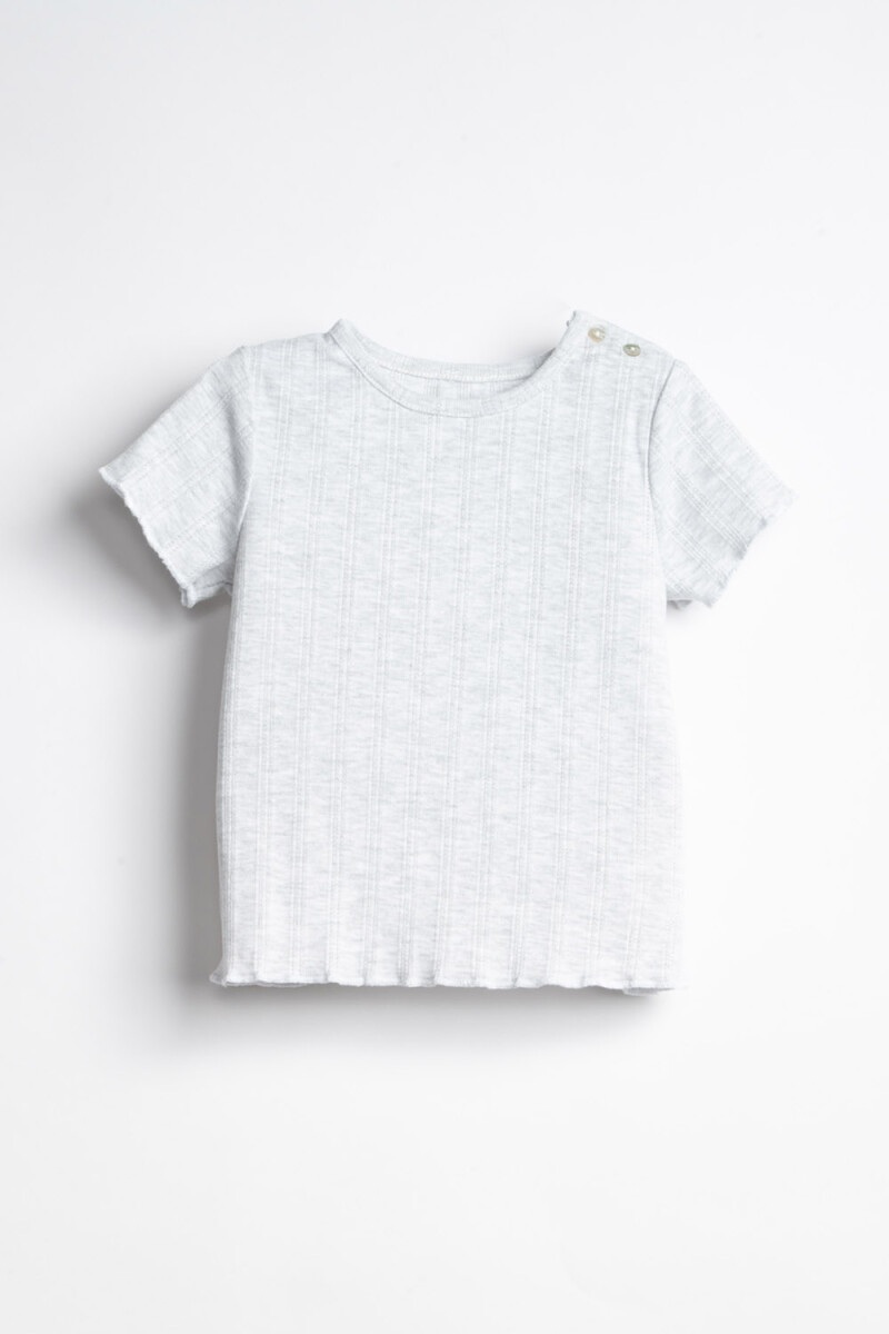 Remera fantasía Gris Melange