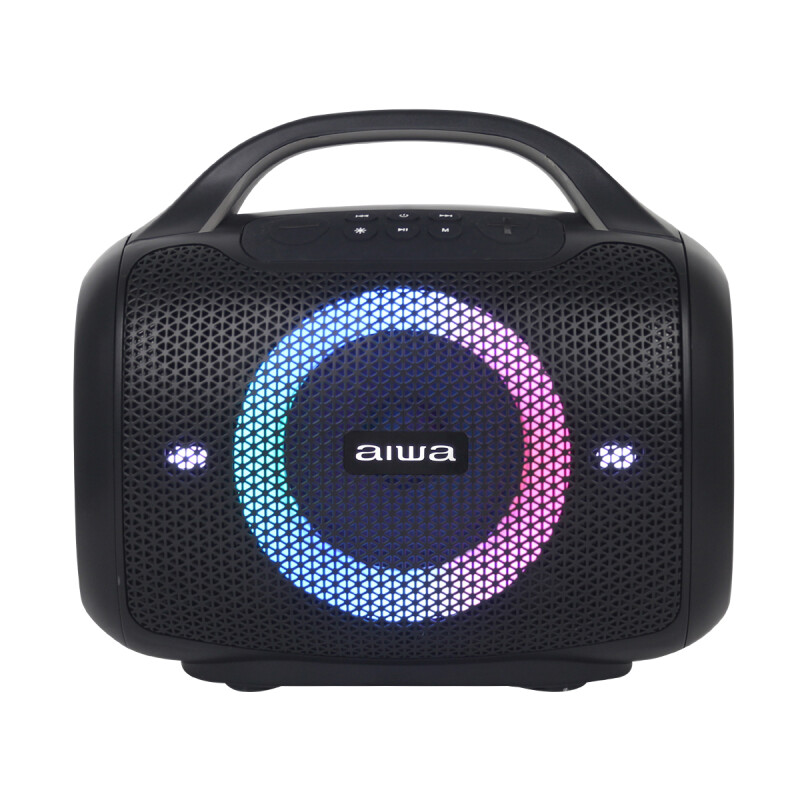 Parlante Portátil Bluetooth AIWA 500W PMPO, Inalámbrico, Recargable, Resistente al Agua IPX6 | AWPOK68 Parlante Portátil Bluetooth AIWA 500W PMPO, Inalámbrico, Recargable, Resistente al Agua IPX6 | AWPOK68