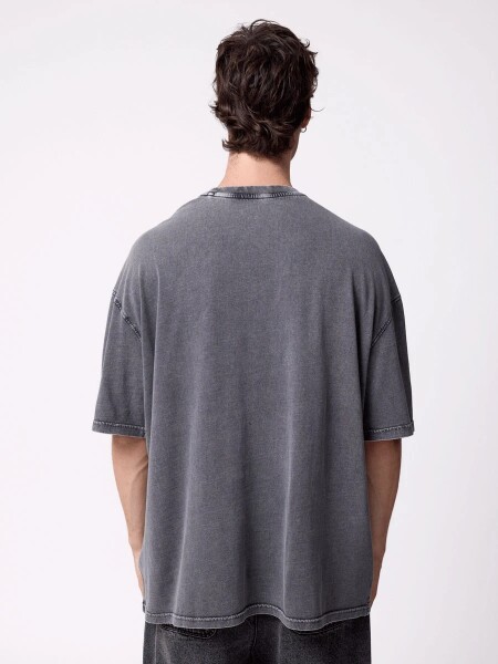 T-SHIRT DIXIE YAFRE GRIS OSCUR